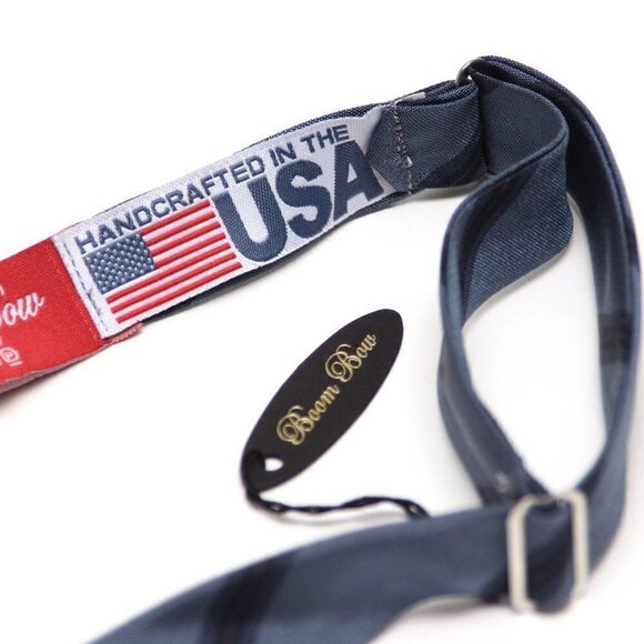 Men's Silk Bow tie Self-tied S485 - Picture 4 of 4